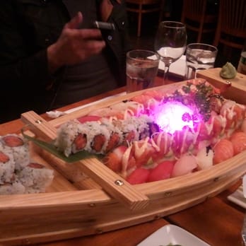 Junko Sushi - Sushi boat for four - Japanese Near Me - Astoria, New York Junko Sushi - Sushi boat for four - Japanese Near Me - Astoria, New York