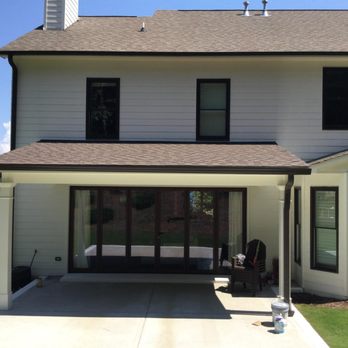 Keystone Siding & Windows - New patio, siding and windows replacement - After photo - Windows Installation Near Me - Cumming, Georgia