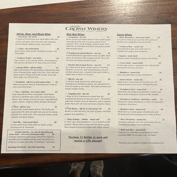 Crown Winery - Wineries Near Me - Humboldt, Tennessee