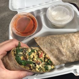 Superhero burrito (vegan)