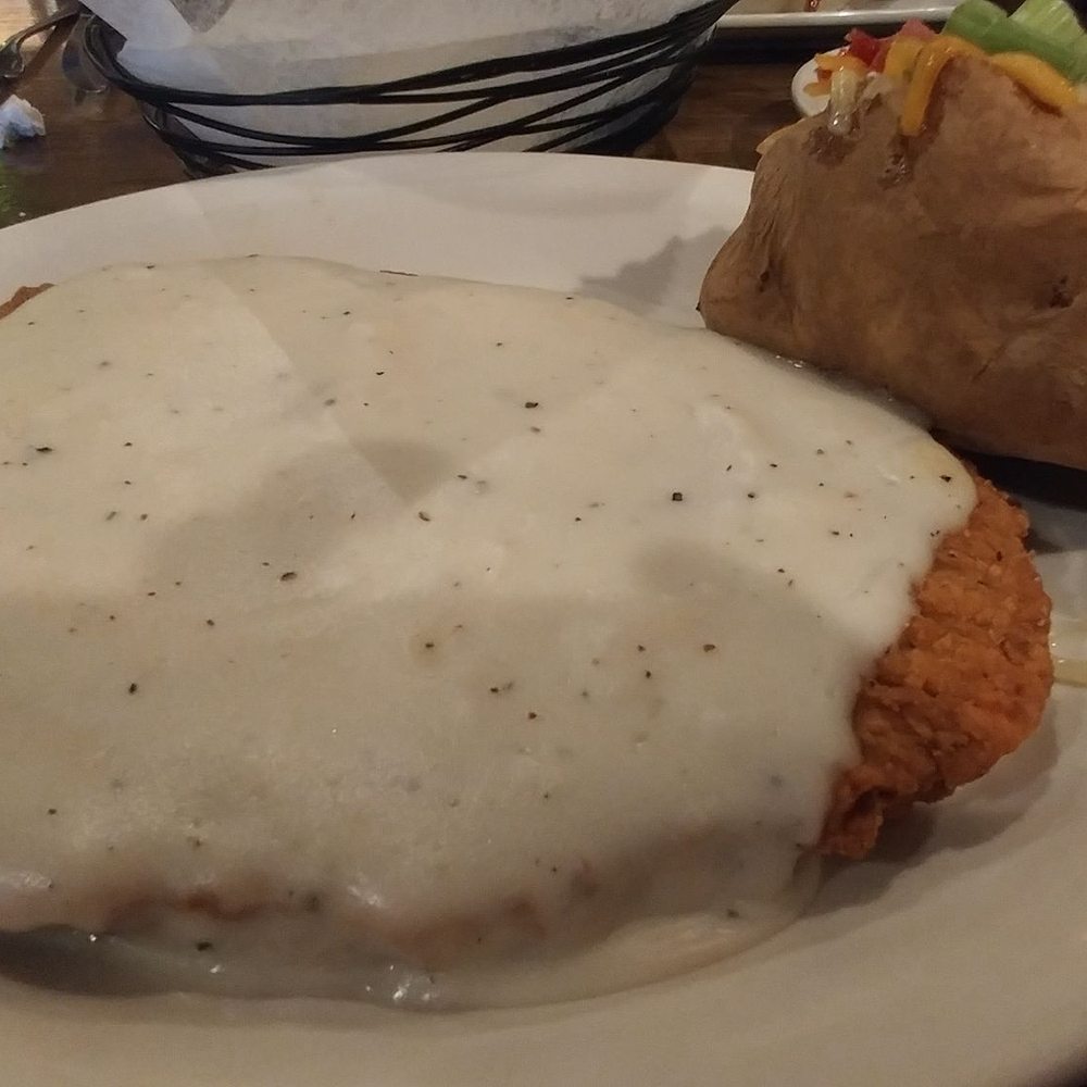Colton's Steakhouse & Grill - Chicekn Fried Steak with Peppered Gravy - American Near Me - Van Buren, Arkansas Colton's Steakhouse & Grill - Chicekn Fried Steak with Peppered Gravy - American Near Me - Van Buren, Arkansas