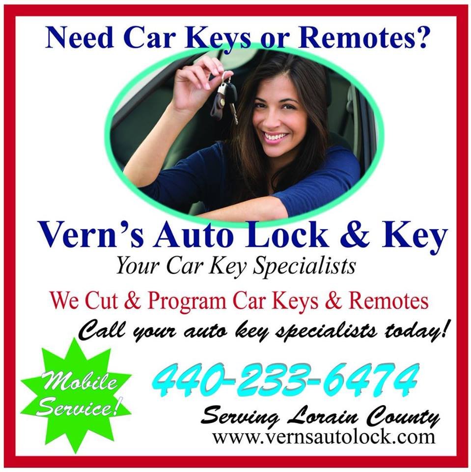 VERNS AUTO LOCK & KEY Updated September 2024 Elyria, Ohio Keys