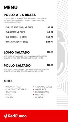 Menu photo 5 Red Fuego Lehi, UT Menu photo 5 Red Fuego Lehi, UT