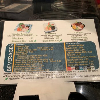 Tengu Sushi - Menu - Sushi Bars Near Me - Seattle, Washington Tengu Sushi - Menu - Sushi Bars Near Me - Seattle, Washington