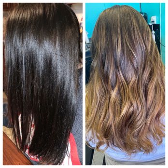 Studio 513 Salon - Before & after balayage - Hair Salons Near Me - Mustang, Oklahoma Studio 513 Salon - Before & after balayage - Hair Salons Near Me - Mustang, Oklahoma