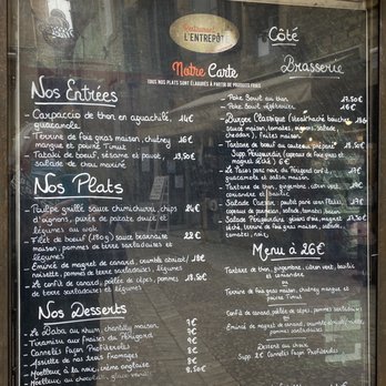 L'Entrepôte - French Near Me - Sarlat-la-Canéda, 24