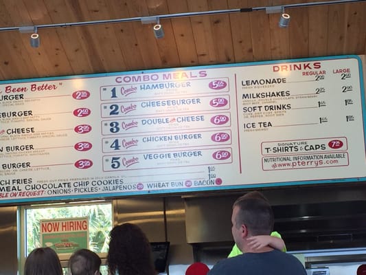 Menu photo 4 P. Terry's Burger Stand Lakeway, TX Menu photo 4 P. Terry's Burger Stand Lakeway, TX