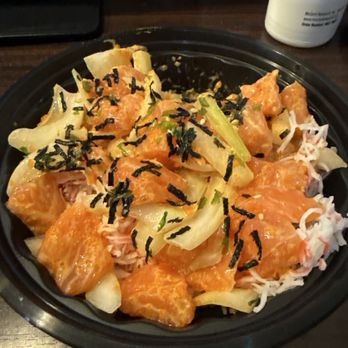 All About Poke - Small poke Build Your Own Small Bowl - Poke Near Me - Los Angeles, California