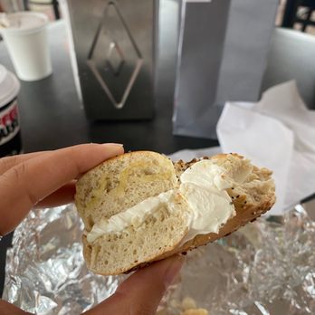 The Coffee House - Everything Bagel with Cream Cheese - Coffee & Tea Near Me - Edison, New Jersey