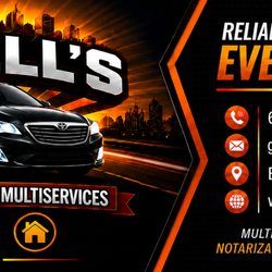 Gonell's Transportation & Multi Services - Reliable Rides. Every Time.
Professional private transportation, airport transfers, and door-to-door service you can count on.