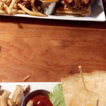 The Fork n Cork - Chicken & Waffle Sandwich - New American Near Me - Wilmington, North Carolina