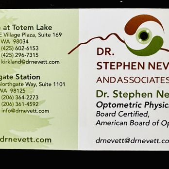 Stephen Nevett And Associates - Optometrists Near Me - Kirkland, Washington Stephen Nevett And Associates - Optometrists Near Me - Kirkland, Washington