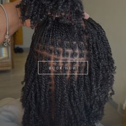 Braidz By Candy - Micro Loc Install