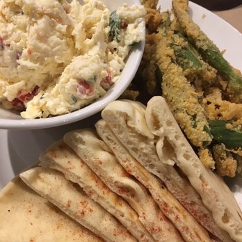 1885 Grill - Fried Okra and pimento cheese - Seafood Near Me - Chattanooga, Tennessee