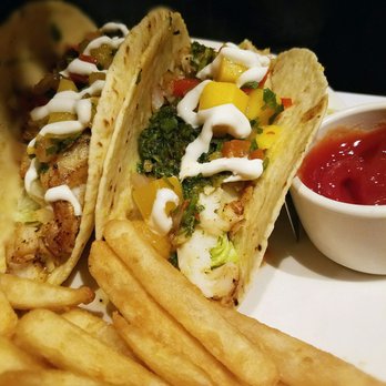 Bonefish Grill - Fish tacos with mango salsa - New American Near Me - Marysville, Washington Bonefish Grill - Fish tacos with mango salsa - New American Near Me - Marysville, Washington