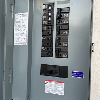 Mark Snyder Electric - Newly installed electric service panel. Extremely clean, neatly labeled and organized. - Electricians Near Me - Poway, California Mark Snyder Electric - Newly installed electric service panel. Extremely clean, neatly labeled and organized. - Electricians Near Me - Poway, California