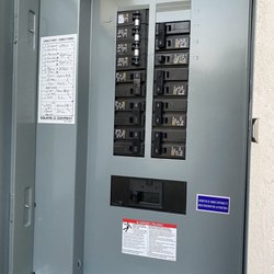 Mark Snyder Electric - Newly installed electric service panel. Extremely clean, neatly labeled and organized.