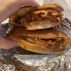 Saldamarco's Deli - Chicken/eggplant combo sandwich