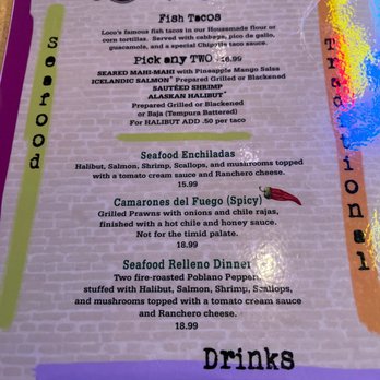Loco Lizard Cantina - Menu - Mexican Near Me - Park City, Utah