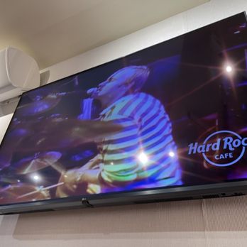 Hard Rock Cafe - Music Screen - Burgers Near Me - Milan, Michigan