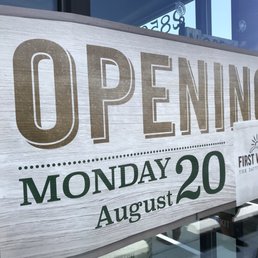 Opening August 20th Opening August 20th