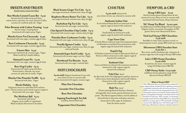Menu photo 3 Dobrá Tea West Asheville, NC Menu photo 3 Dobrá Tea West Asheville, NC
