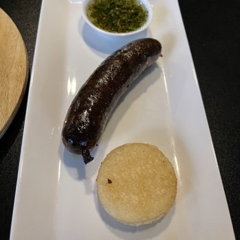 De Leon Cocina - Morcilla with arepa - Latin American Near Me - St Augustine, Florida