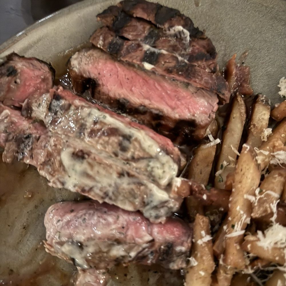 Millstone - Medium ribeye (ordered medium rare) - New American Near Me - Lexington, Kentucky Millstone - Medium ribeye (ordered medium rare) - New American Near Me - Lexington, Kentucky