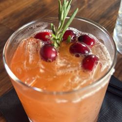 The Courthouse Tavern and Table - Christmas cocktail....