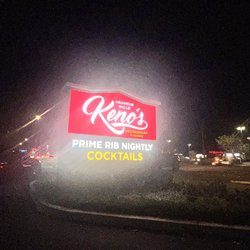 Keno's Restaurant - Keno's Sign