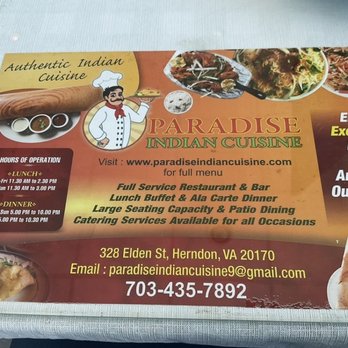 Paradise Indian Cuisine - Indian Near Me - Herndon, Virginia Paradise Indian Cuisine - Indian Near Me - Herndon, Virginia