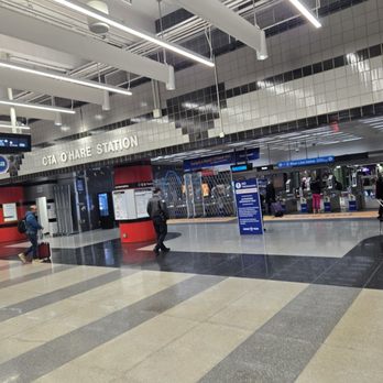 CTA - O'Hare - Station - Metro Stations Near Me - Chicago, Illinois