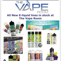 The Vape Room - New line of E-liquids we have brought into the store.