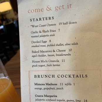 Finch & Fork - New American Near Me - Santa Barbara, California