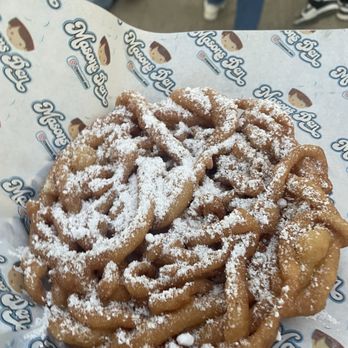 Live Oak Canyon Pumpkin Patch and Christmas Tree Farm - OG funnel cake (not even plate size) $18! - Christmas Trees Near Me - Redlands, California Live Oak Canyon Pumpkin Patch and Christmas Tree Farm - OG funnel cake (not even plate size) $18! - Christmas Trees Near Me - Redlands, California
