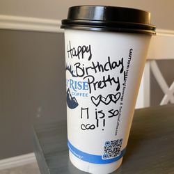 Daily Rise Coffee Layton - Cinn-a-roll Latte (Latte w/ 1/2 caramel & 1/2 cinnamon)