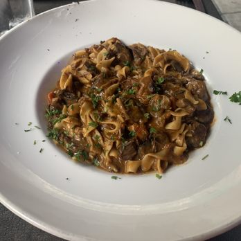 West Saloon & Kitchen - Short Rib Stroganoff - American Near Me - Denver, Colorado West Saloon & Kitchen - Short Rib Stroganoff - American Near Me - Denver, Colorado