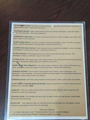 Menu photo 4 Hot Mama Noi's Thai On The Fly Pickering, ON