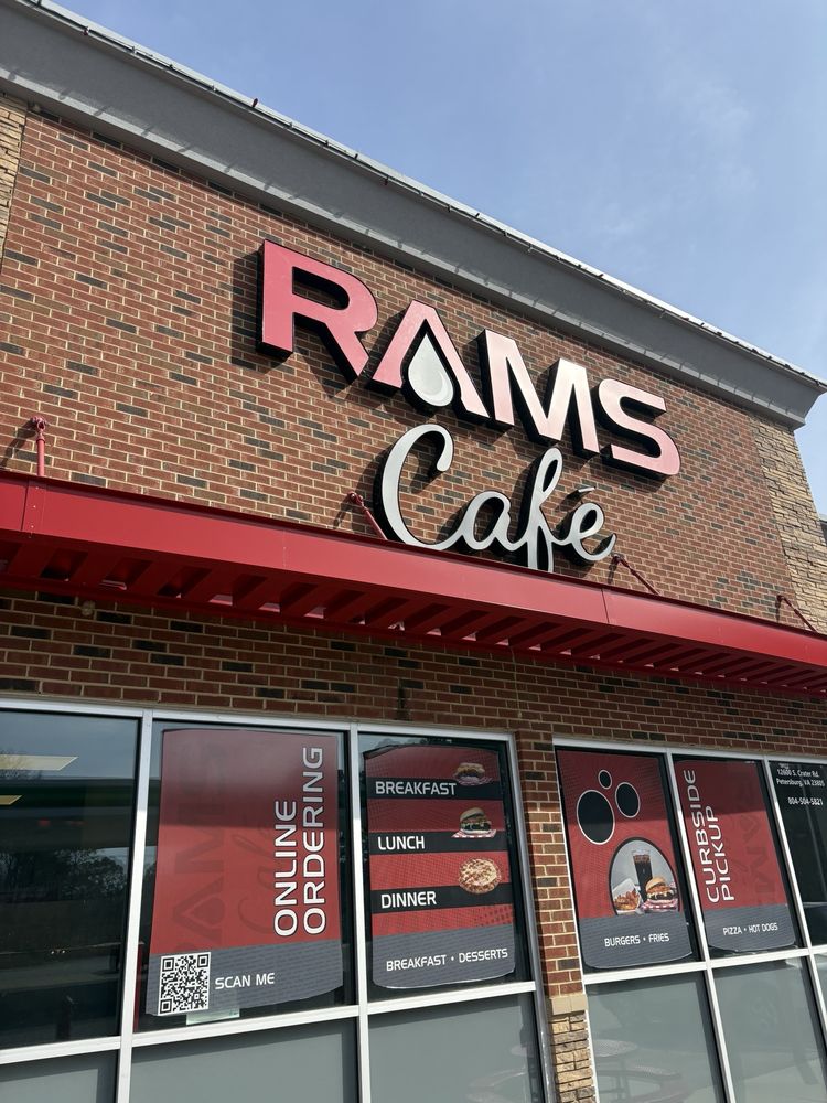 Food from RAMS Cafe