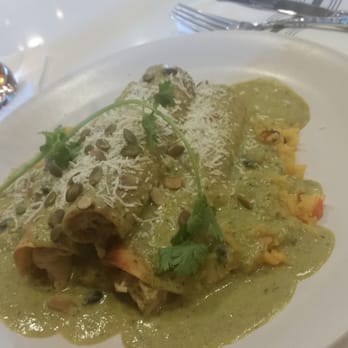 Not Your Average Joe's - Reston - Chicken enchiladas! Delish! Very fresh - New American Near Me - Reston, Virginia