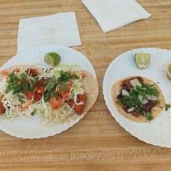 Taqueria Sinaloa - Fish & 1 Barbacoa Tacos- prices have gone up slightly, but still a reasonable price.  & SO tasty!