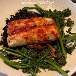 Chili Glazed Mahi Mahi