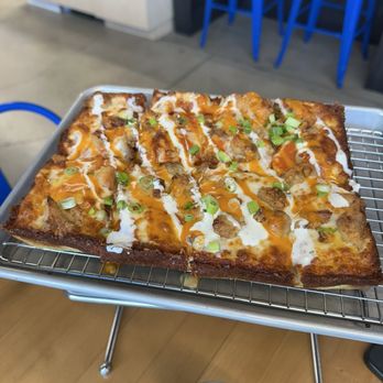 Square Pie Guys - Buffalo chicken pizza - Pizza Near Me - Walnut Creek, California Square Pie Guys - Buffalo chicken pizza - Pizza Near Me - Walnut Creek, California