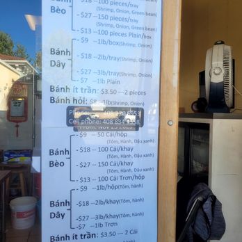Banh Beo Tolan - Current menu, as of April 2024 - Vietnamese Near Me - San Jose, California