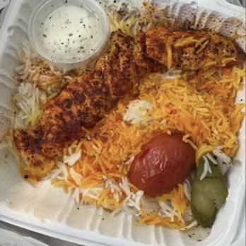 King Kabob Restaurant - Spicy chicken kabob take out box $13.95 - Middle Eastern Near Me - Abbotsford, British Columbia King Kabob Restaurant - Spicy chicken kabob take out box $13.95 - Middle Eastern Near Me - Abbotsford, British Columbia