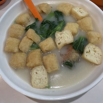 Yozi - 8th Ave - Vermicelli noodle soup with fried tofu - Shanghainese Near Me - Brooklyn, New York