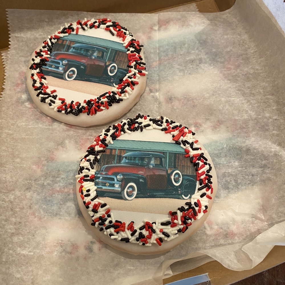 Sweet Surrender Bakery - Custom '54 Chevy sugar cookies - Bakeries Near Me - Bakersfield, California Sweet Surrender Bakery - Custom '54 Chevy sugar cookies - Bakeries Near Me - Bakersfield, California