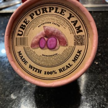 MGD Korean BBQ - Ube purple yam ice cream - Korean Near Me - Los Angeles, California