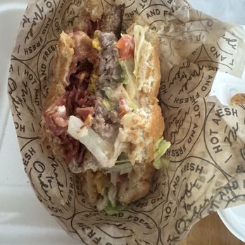 Super Burger - Pastrami Burger inside - Burgers Near Me - Clovis, California Super Burger - Pastrami Burger inside - Burgers Near Me - Clovis, California