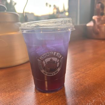Chaiwale & Co. - My butterfly pea drink - Cafes Near Me - Orange, California Chaiwale & Co. - My butterfly pea drink - Cafes Near Me - Orange, California